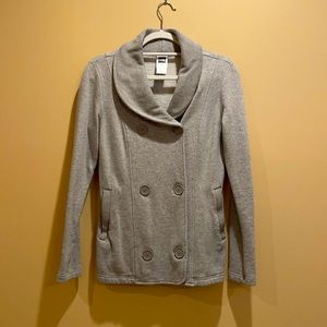 The North Face Collared Sweatshirt w/ Button Closure